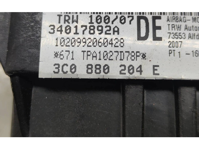 Модуль управления BSM 3C0880204E, 34017892A   Volkswagen PASSAT B6    