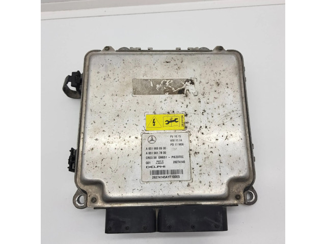 Блок управления двигателя A6519017800, 28274145   Mercedes-Benz ML W166
