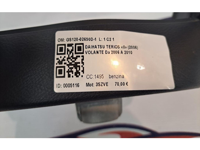 Volant Daihatsu Terios 2006 GS120-02650D-1, 3SZVE  