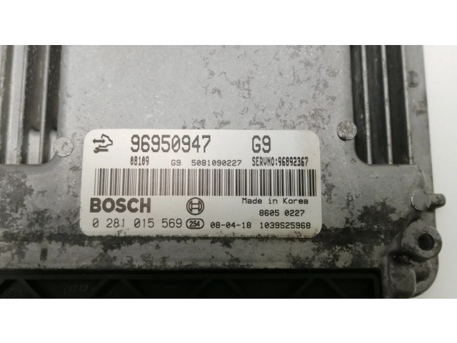 Řídící jednotka 96950947, 1039S25968   Chevrolet Captiva 2008