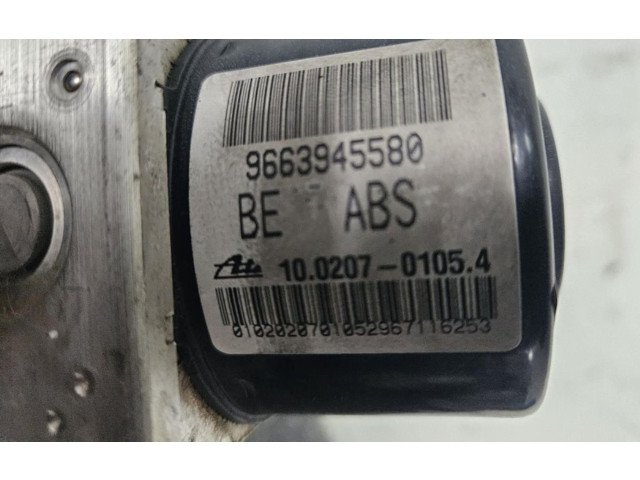 Jednotka ABS 9663945580   Peugeot 207 