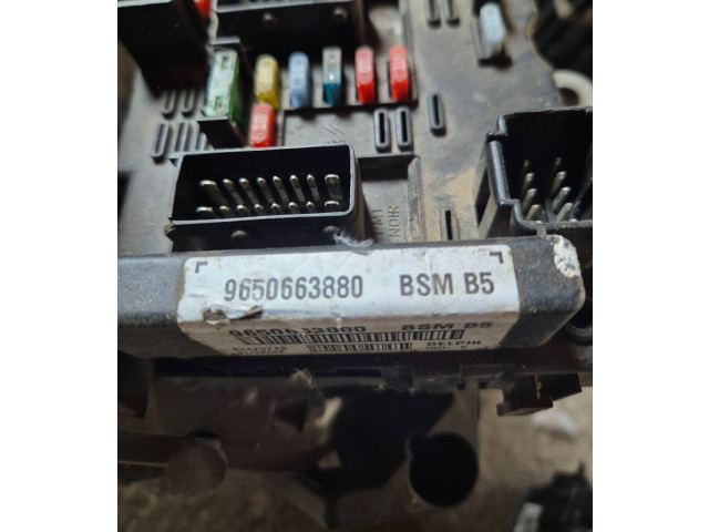 Блок предохранителей 9650663880, BSMB5   Fiat Ulysse    