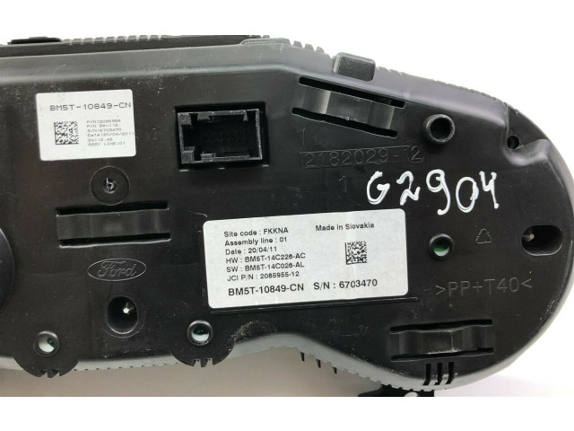 Přístrojová deska  Ford Focus 2012 BM5T10849BAE, P2433  