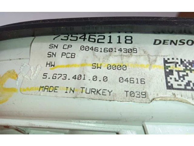 Модуль блока управления кондиционером 735462118   Fiat Fiorino
