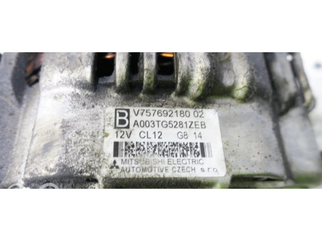 Генератор A003TG5281ZEB, ALTERNADOR   Citroen C4 Grand Picasso      