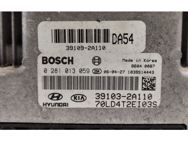 Řídící jednotka 391092A110, 0281013059   KIA Cerato 2006