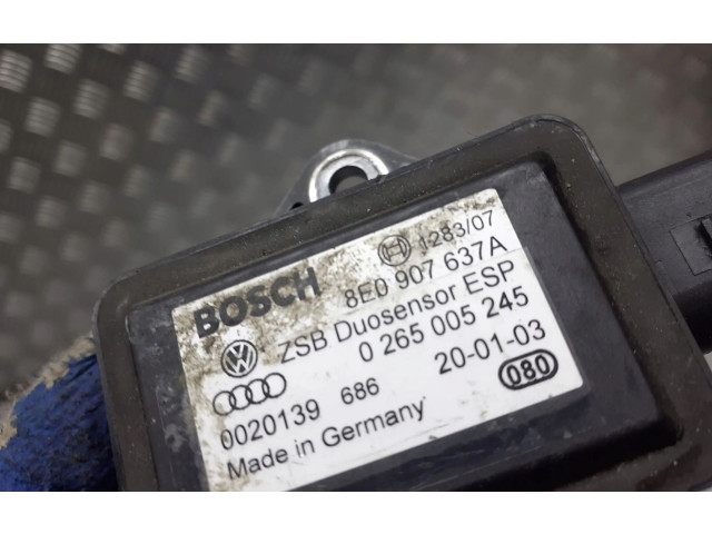 Řídící jednotka 8E0907637A   Audi A4 S4 B6 8E 8H 