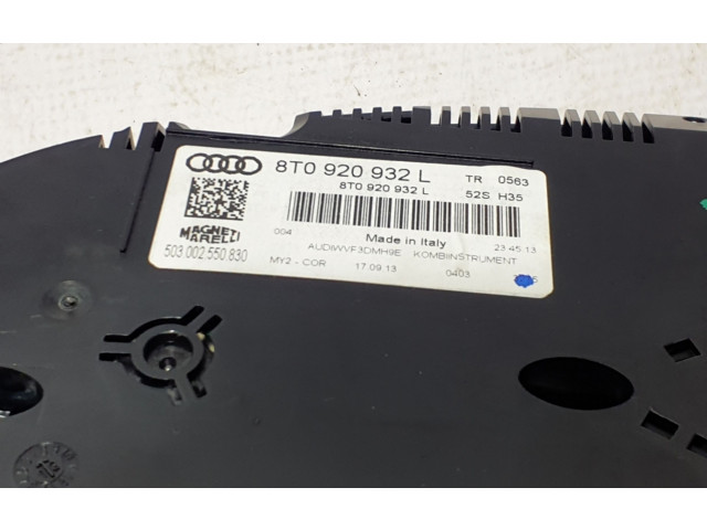 Přístrojová deska  Audi A5 8T 8F 2013 8T0920932L  