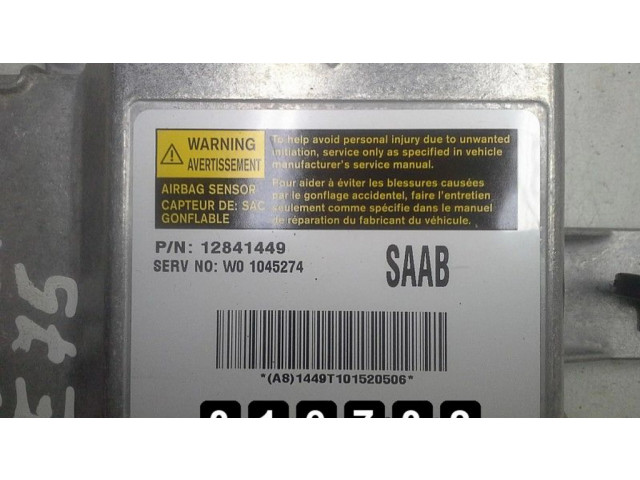 Блок управления двигателя 12841449   Saab 9-3 Ver2