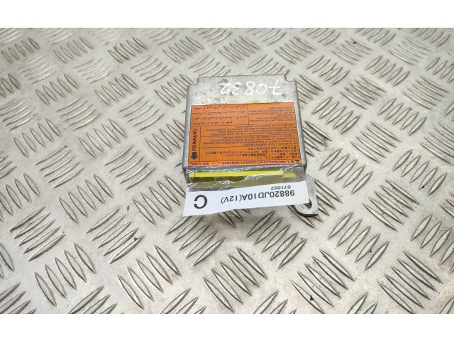 Блок подушек безопасности 98820JD10A   Nissan Qashqai