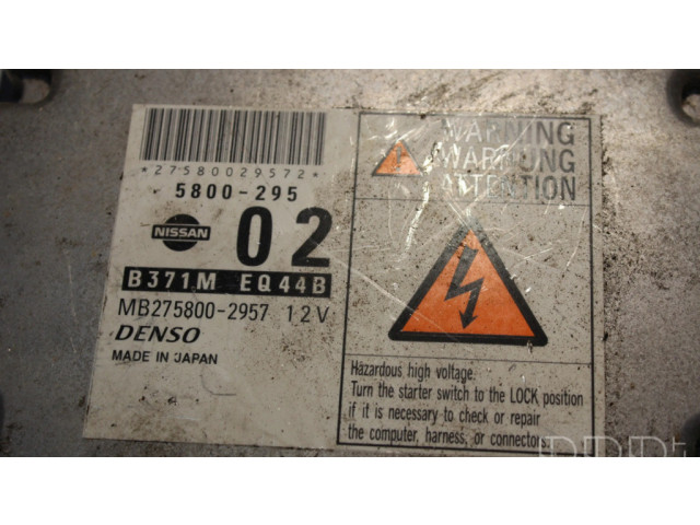 Блок управления двигателя B371MEQ44B, MB2758002957   Nissan X-Trail T30