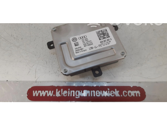 Модуль фонарей 4G0907697D, 4G0907397D   Audi A5 8T 8F