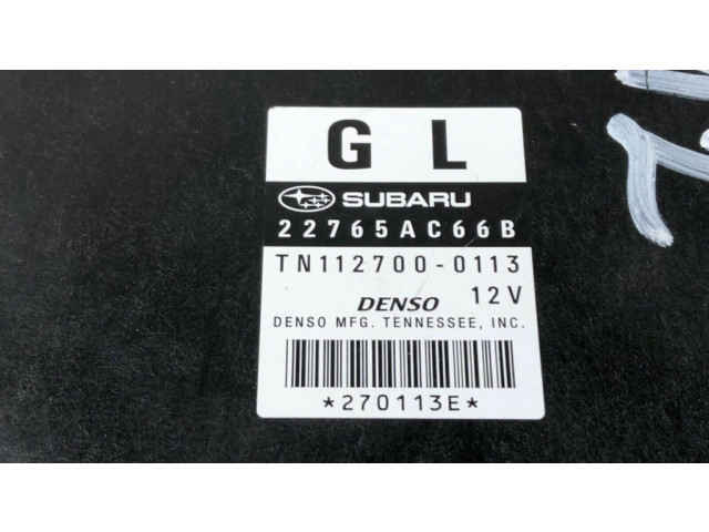 Řídící jednotka 22765AC66B   Subaru Legacy 2012