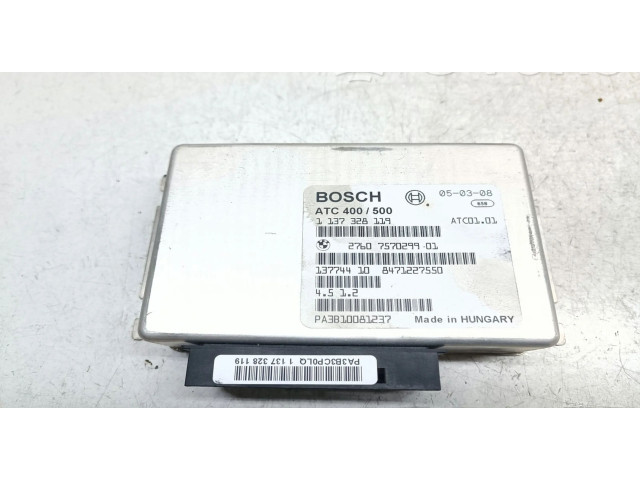 Блок управления коробкой передач 7570299, 27607570299   BMW X3 E83