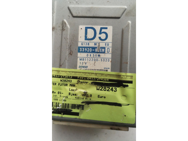 Řídící jednotka MB112200-5320, 33920-83EM MB112200-5320   Suzuki Wagon R+ 2003