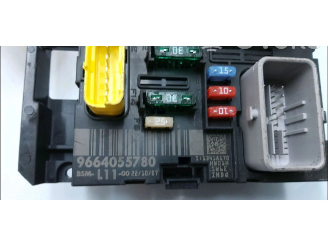   Pojistková skříňka 6580PJ, 9664155780   Peugeot 207 CC 2007