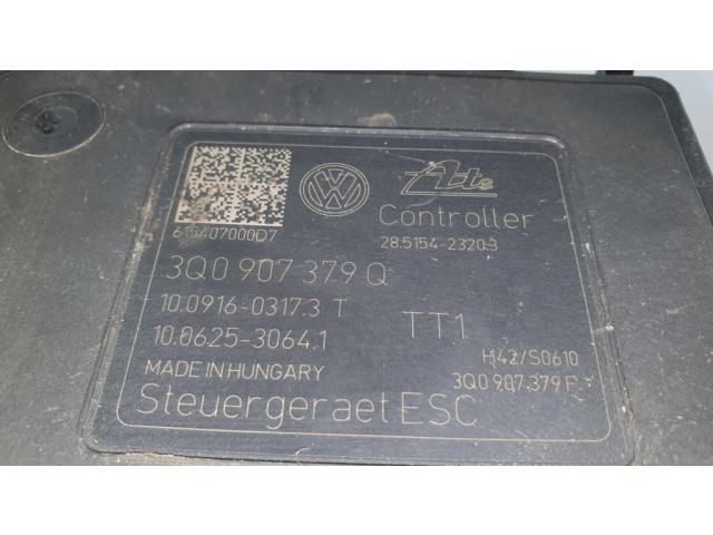 Блок АБС 3Q0907379Q, 3Q0614517Q   Audi  A3 S3 8V  2013-2019 года