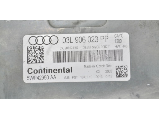 Блок управления двигателя 03L906023PP   Audi A3 S3 8P