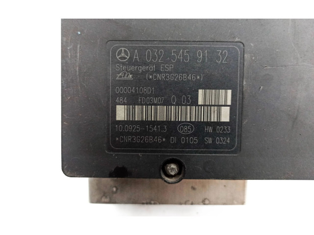 Блок АБС A0044312912, A0325459132   Mercedes-Benz  CLK A209 C209  2002 - 2009 года