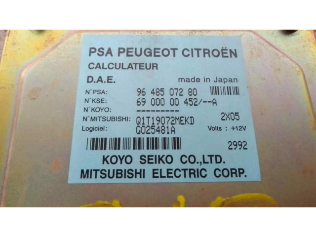 Блок управления двигателя 9648507280, MODULOELECTRONICO   Citroen C3