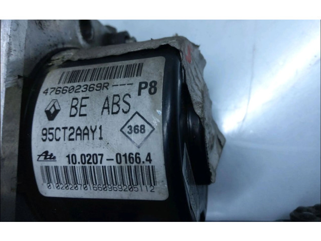 Блок управления АБС 476604075R, 476602369R   Renault Megane III