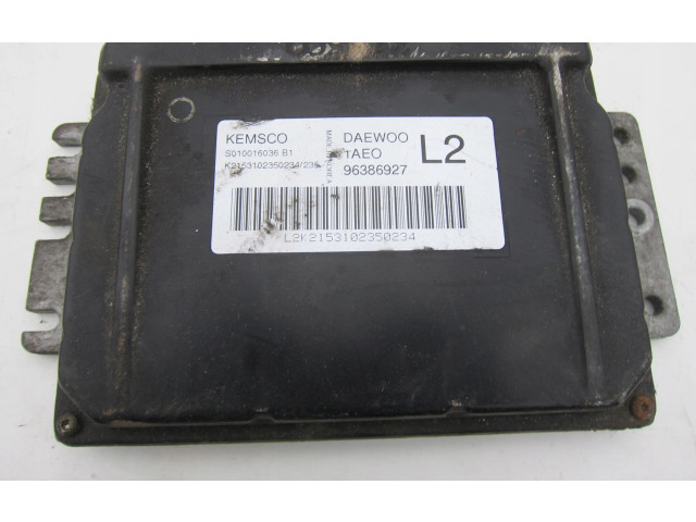 Řídící jednotka 96386927, S010016036   Daewoo Rezzo 2001