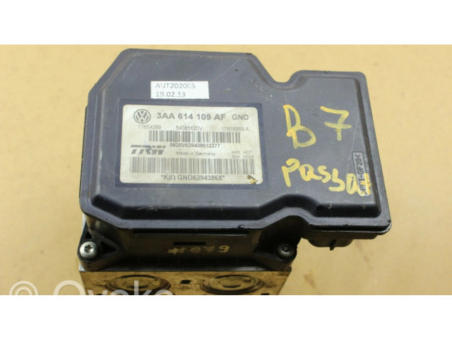 Jednotka ABS 3AA614109AF   Volkswagen PASSAT B7 2011