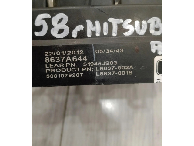 Pojistková skříňka Řídící jednotka BSM 8637A644   Mitsubishi ASX 2018