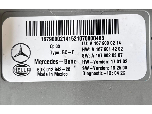 Блок комфорта A1679000214   Mercedes-Benz GLS X167   