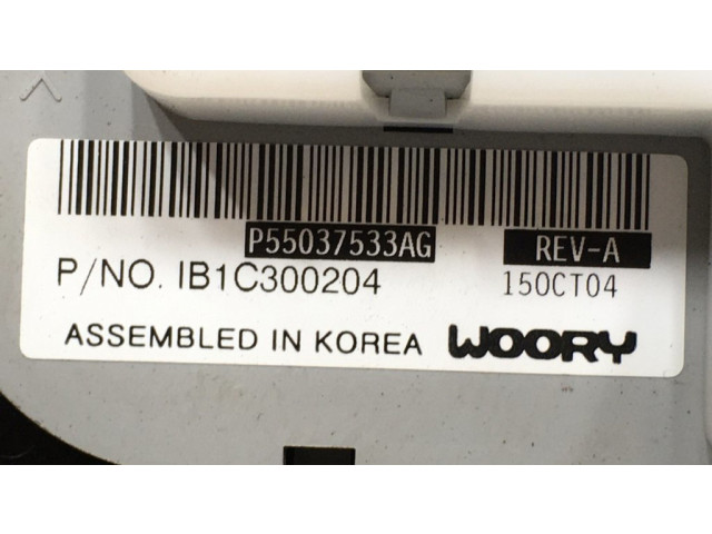 Блок управления климат-контролем P55037533AG, IB1C300204   Jeep Cherokee