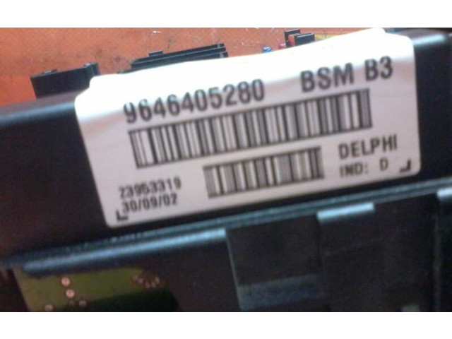 Pojistková skříňka Řídící jednotka BSM 9646405280, 9646405280   Peugeot 807 2003