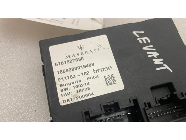 Блок управления 6701527680   Maserati Levante