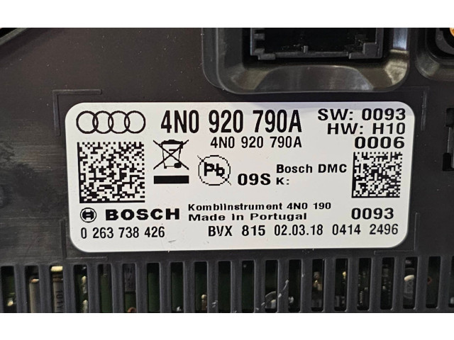 Přístrojová deska  Audi A8 S8 D5 2018 4N0920790D  