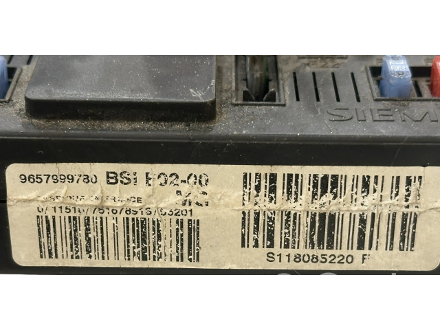 Блок комфорта 9657999780, S118085220F   Peugeot Partner   