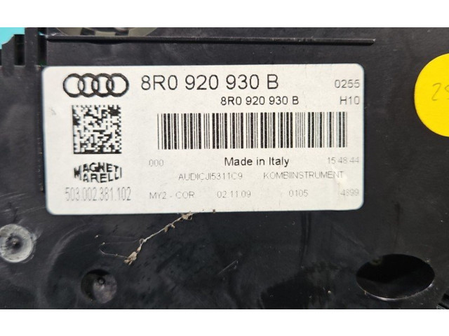 Панель приборов 8R0920930B, IMPRK1400253   Audi Q5 SQ5       
