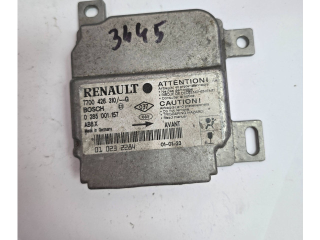Блок подушек безопасности 7700428310, 010232284   Renault Thalia I