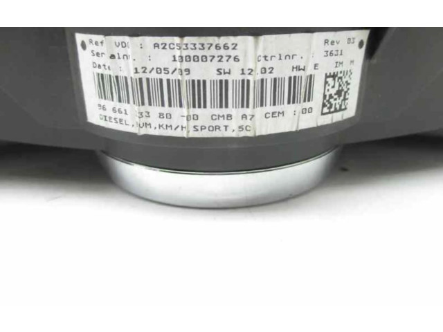 Přístrojová deska  Peugeot 207 2009 9666133380  