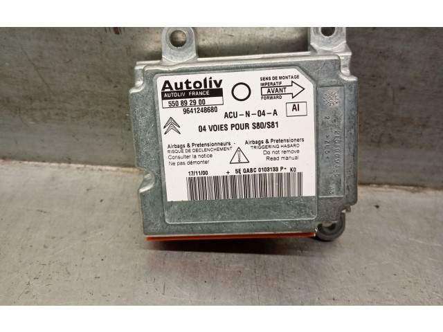 Блок подушек безопасности 550892900, 550892900   Citroen Saxo