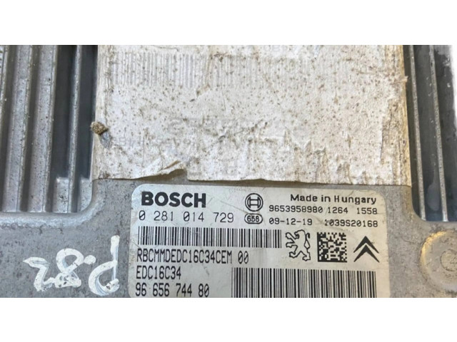 Řídící jednotka 9665674480, 9653958980   Citroen C4 I 2005