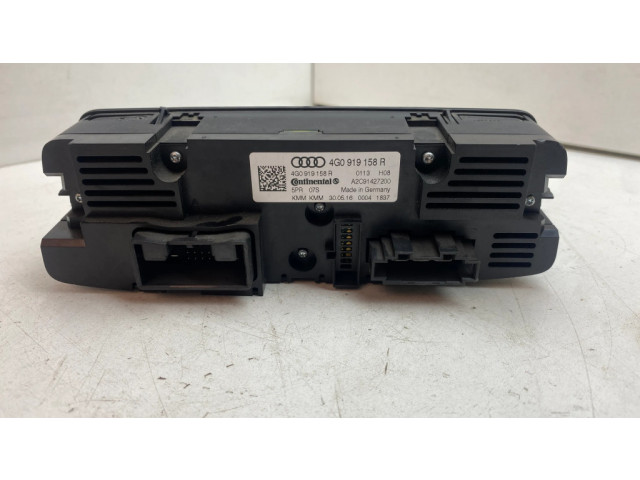 Блок управления климат-контролем 4G0919158R   Audi A6 S6 C7 4G