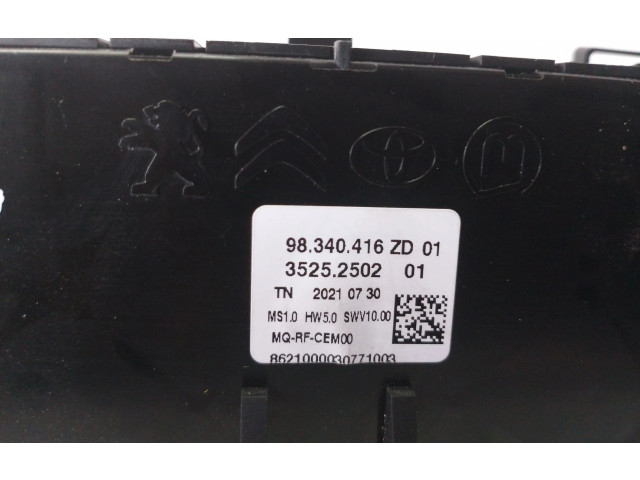 Модуль блока управления кондиционером 98340416ZD, 3525250201   Toyota Proace