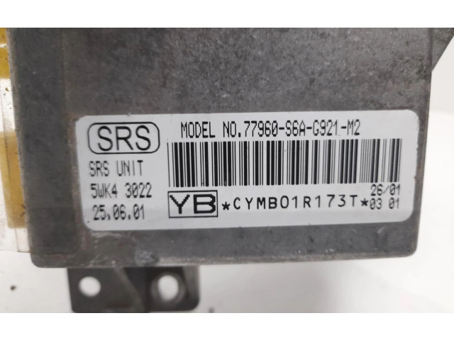 Блок подушек безопасности 77960S6AG921M2, 77960S6AG921M2   Honda Civic