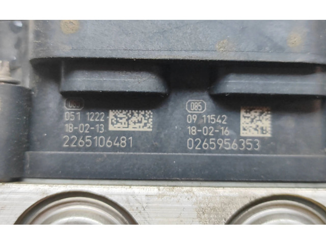 Jednotka ABS 2265106481, 0511222   Peugeot 308 2018