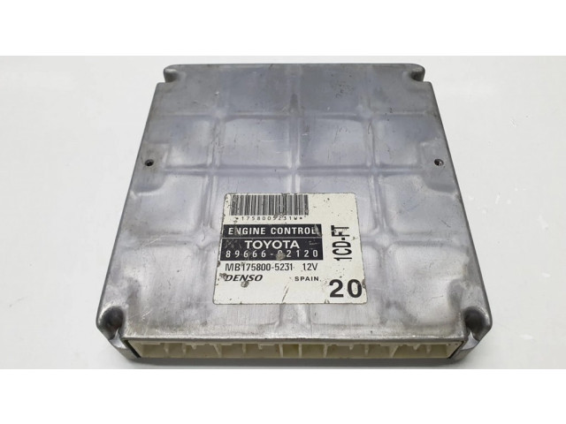 Řídící jednotka 8966602120, MB1758005231   Toyota Corolla E120 E130 2003