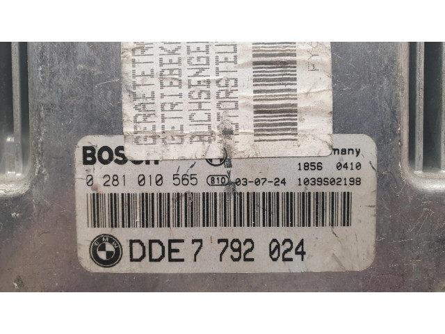 Блок управления двигателя 7792024, DDE7792024   BMW 3 E46