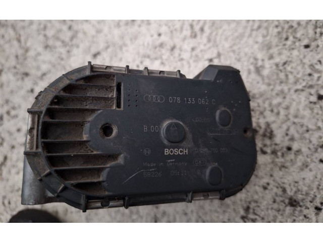 Дроссельная заслонка 078133062c, 028075003    Audi A6 S6 C6 4F