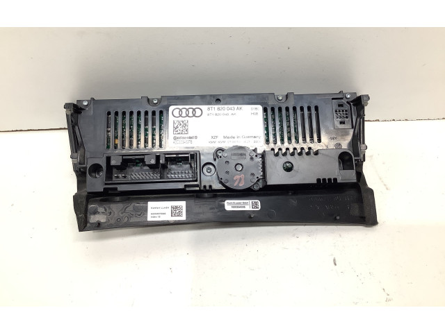 Блок управления климат-контролем 8T1820043AK, A2C53345976   Audi A5 8T 8F