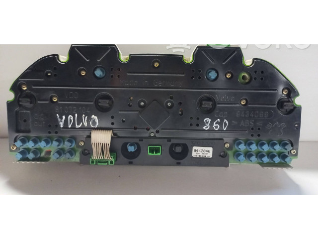 Přístrojová deska  Volvo 850 1996 110008456040, 9162603  