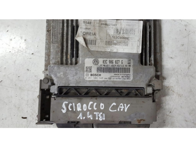 Блок управления двигателя 03C906027G   Volkswagen Scirocco