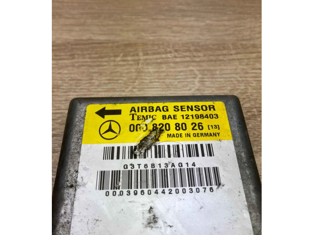Блок подушек безопасности 0008208026, 12198403   Mercedes-Benz C W202